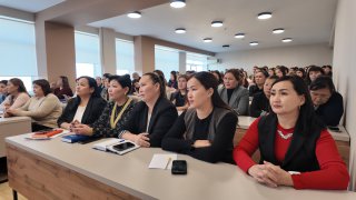 ALAN» Халықаралық мектебінің директоры Ж.Тажиеваның «Білім беру ұйымдарындағы нормативтік-құқықтық актілерді жүзеге асыру жолдары»  ғылыми-әдістемелік семинар